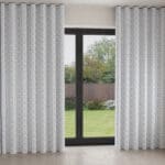 Laura Ashley Norton Cobalt Blue Wave Curtain