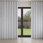 Laura Ashley Norton Cobalt Blue Wave Curtain