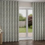 Laura Ashley Painswick Paisley Newport Blue Wave Curtain