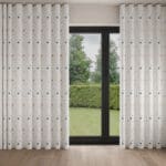 Laura Ashley Painterly Stars Multi Wave Curtain