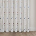 Laura Ashley Painterly Stars Multi Wave Curtain
