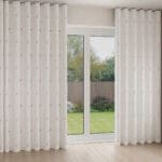 Laura Ashley Painterly Stars Pink Wave Curtain