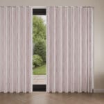 Laura Ashley Painterly Stripe Pink Wave Curtain