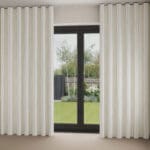Laura Ashley Painterly Stripe Yellow Wave Curtain