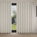 Laura Ashley Painterly Stripe Yellow Wave Curtain