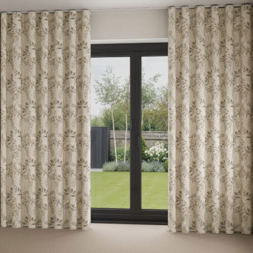 Laura Ashley Parterre Natural Wave Curtain