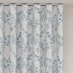 Laura Ashley Parterre Off White/Seaspray Wave Curtain