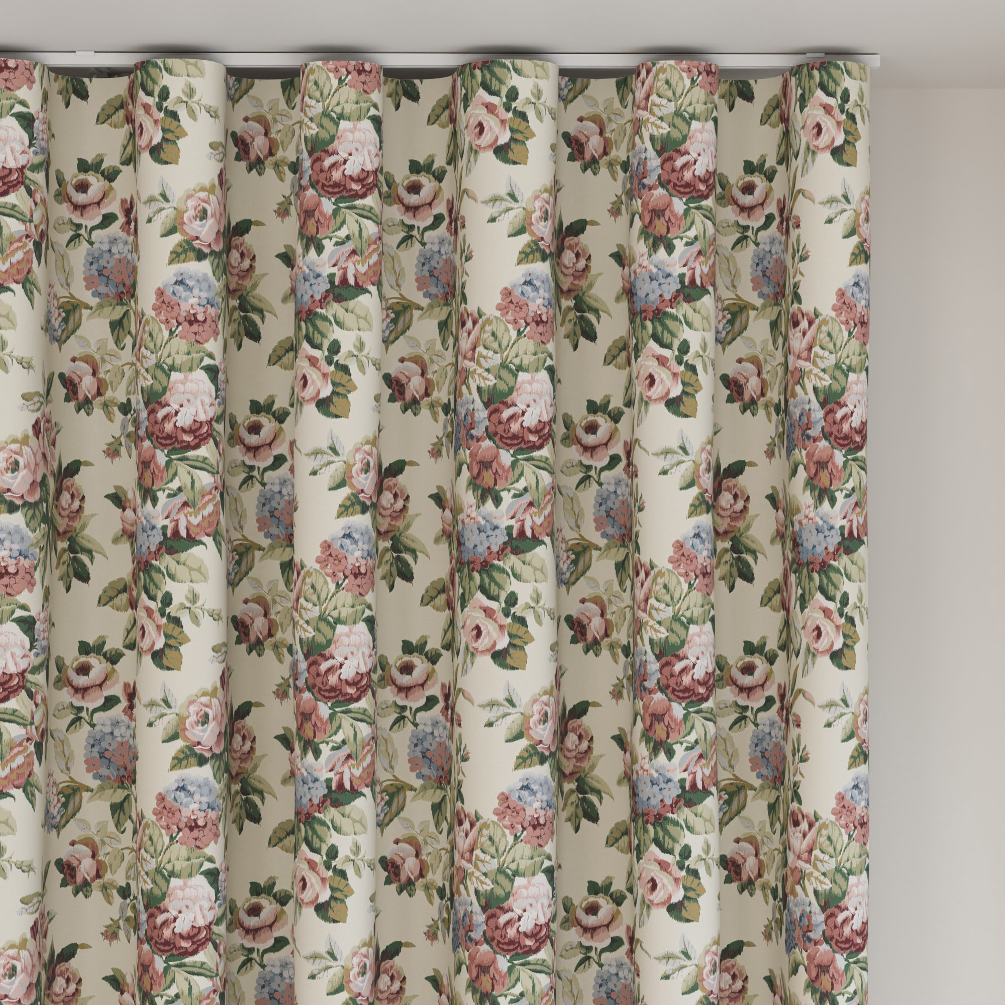 Laura Ashley Pembrey Hazelnut Wave Curtain - Image 6