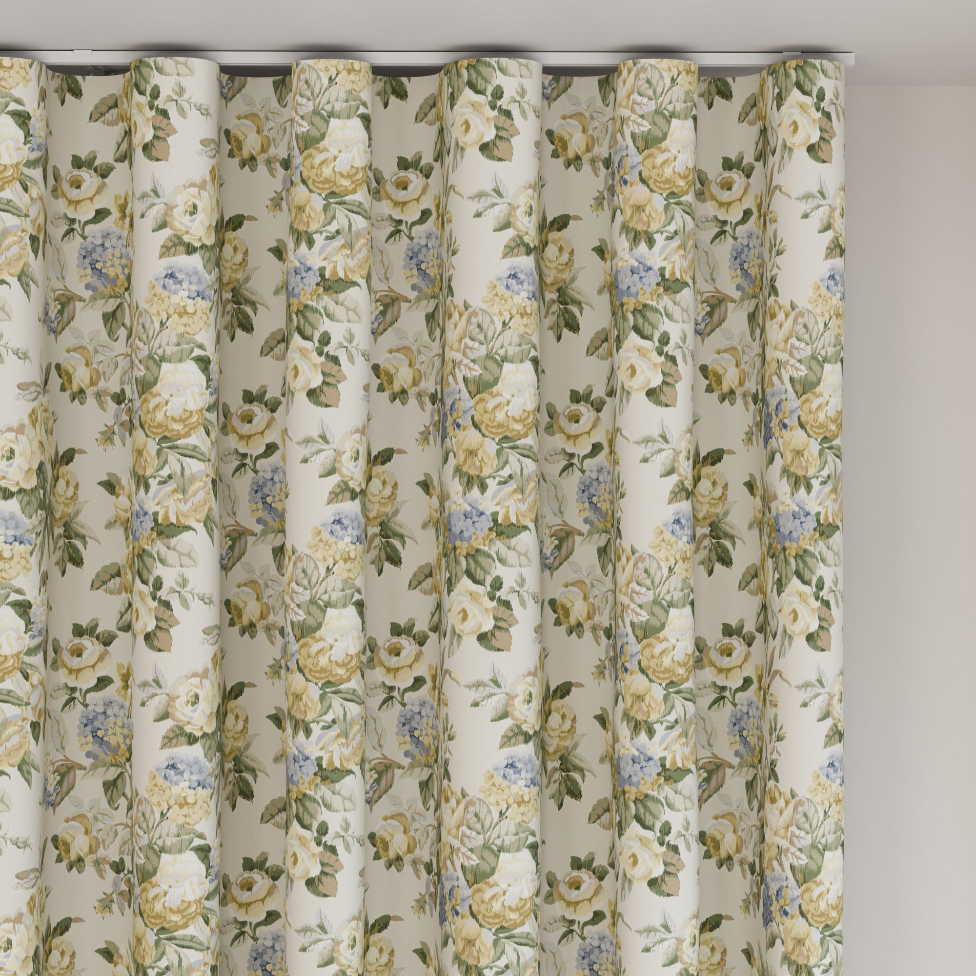 Laura Ashley Pembrey Pale Gold Wave Curtain - Image 6