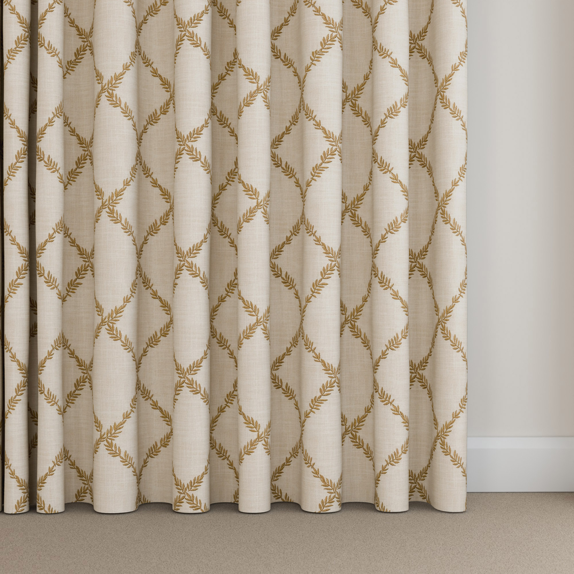 Laura Ashley Pennorth Amber Wave Curtain - Image 5
