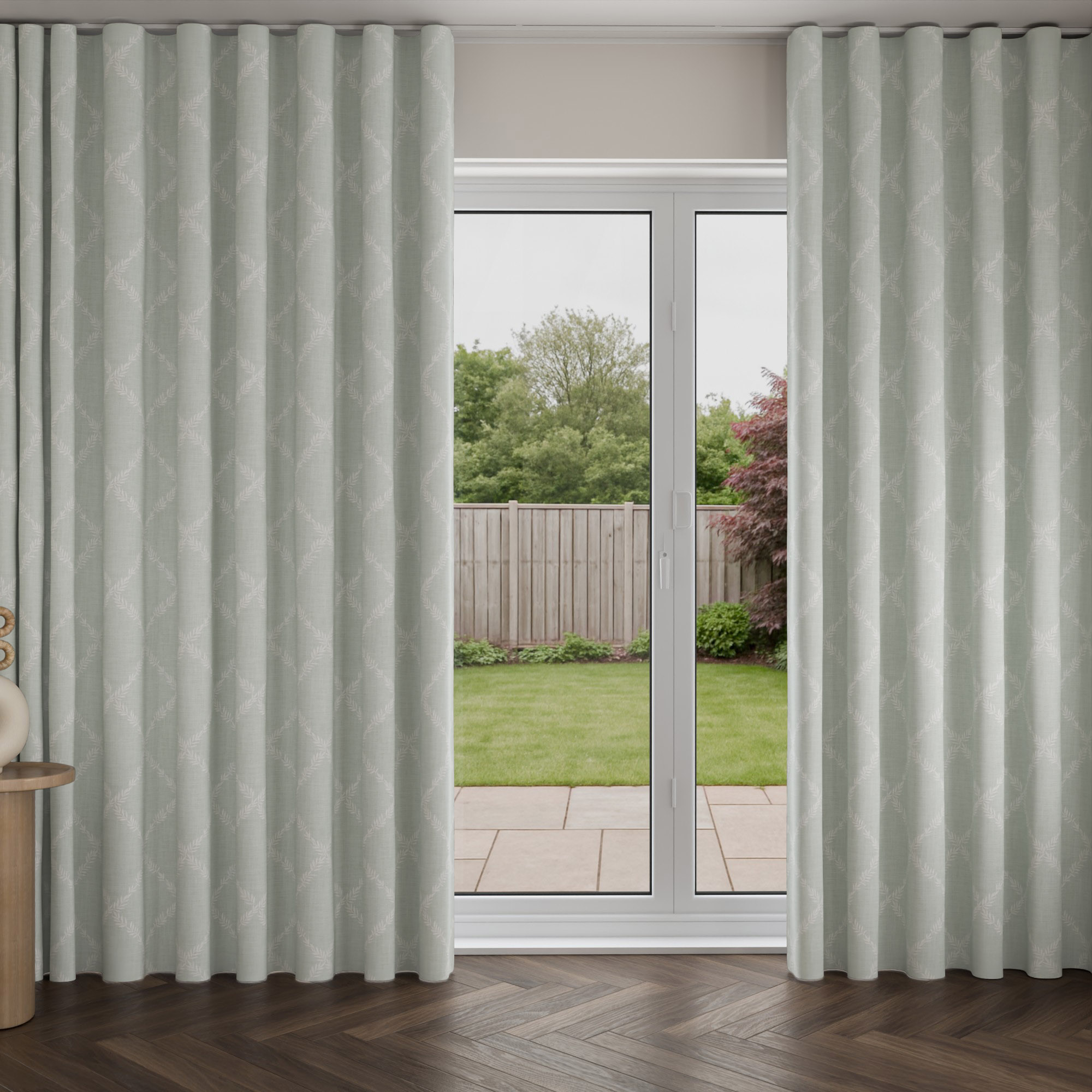 Laura Ashley Pennorth Duckegg Wave Curtain - Image 3