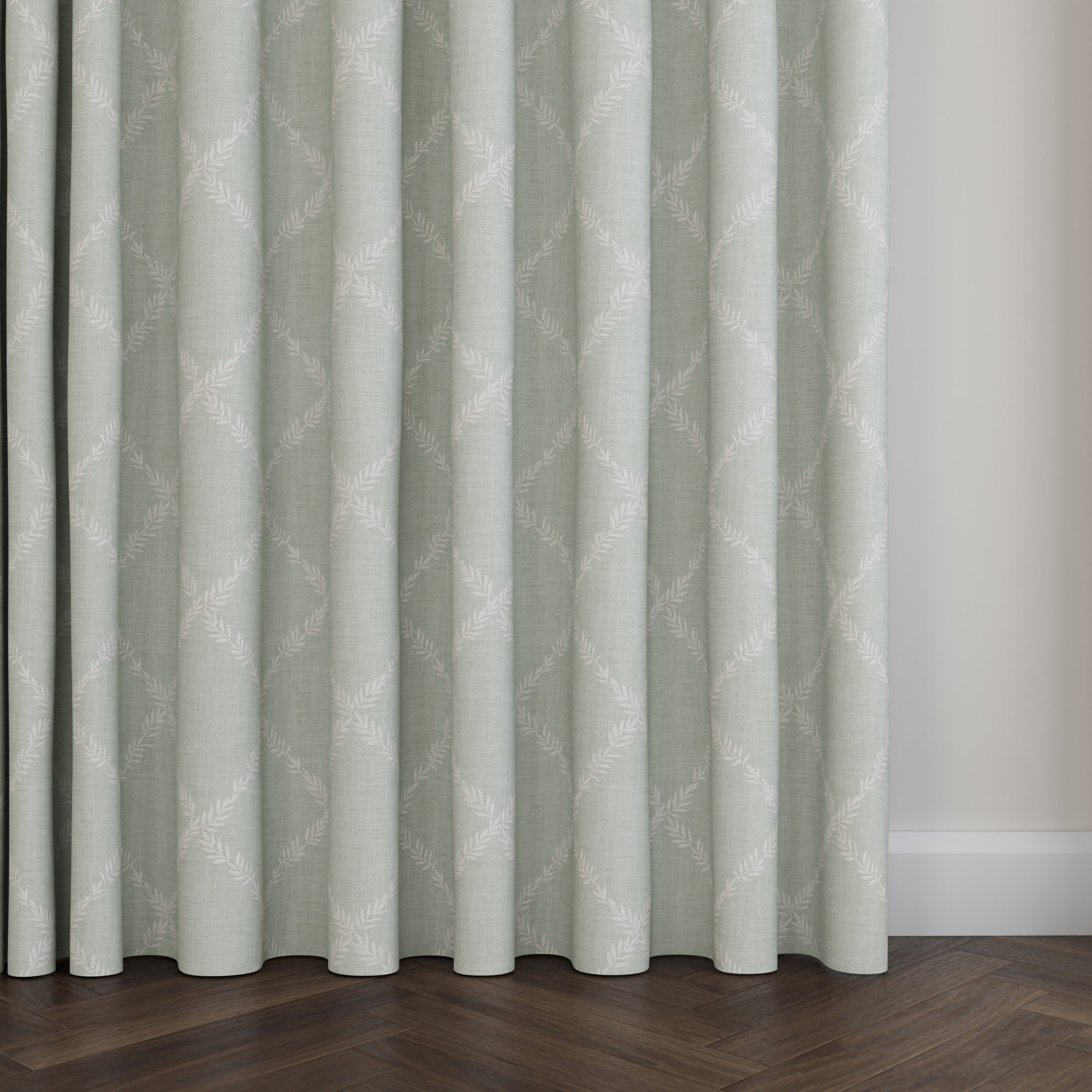Laura Ashley Pennorth Duckegg Wave Curtain - Image 5