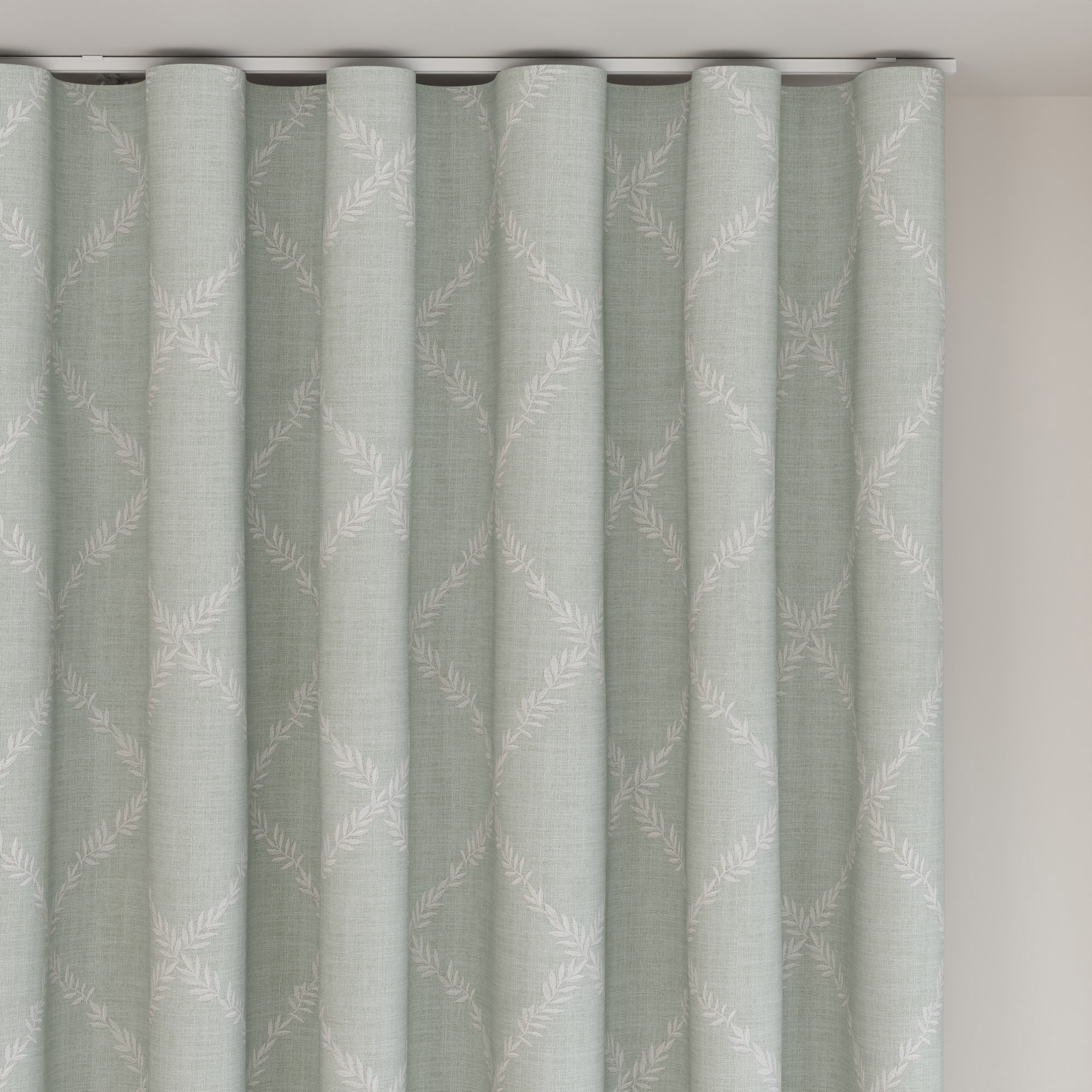 Laura Ashley Pennorth Duckegg Wave Curtain - Image 6