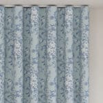 Laura Ashley Picardie Blue Sky Wave Curtain