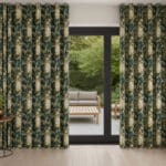 Laura Ashley Picardie Fern Wave Curtain