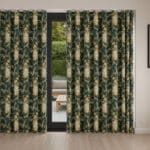 Laura Ashley Picardie Fern Wave Curtain