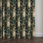 Laura Ashley Picardie Velvet Fern Wave Curtain
