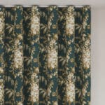 Laura Ashley Picardie Velvet Fern Wave Curtain