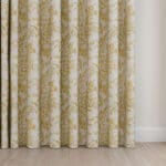 Laura Ashley Picardie Ochre Wave Curtain