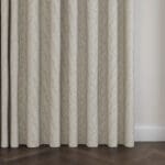 Laura Ashley Pussy Willow Embroidery Blush Wave Curtain