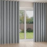 Laura Ashley Pussy Willow Embroidery Seaspray Wave Curtain