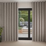 Laura Ashley Pussy Willow Embroidery Steel Wave Curtain