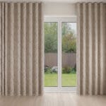 Laura Ashley Pussy Willow Natural Wave Curtain