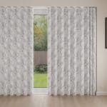 Laura Ashley Pussy Willow Off White/Seaspray Wave Curtain