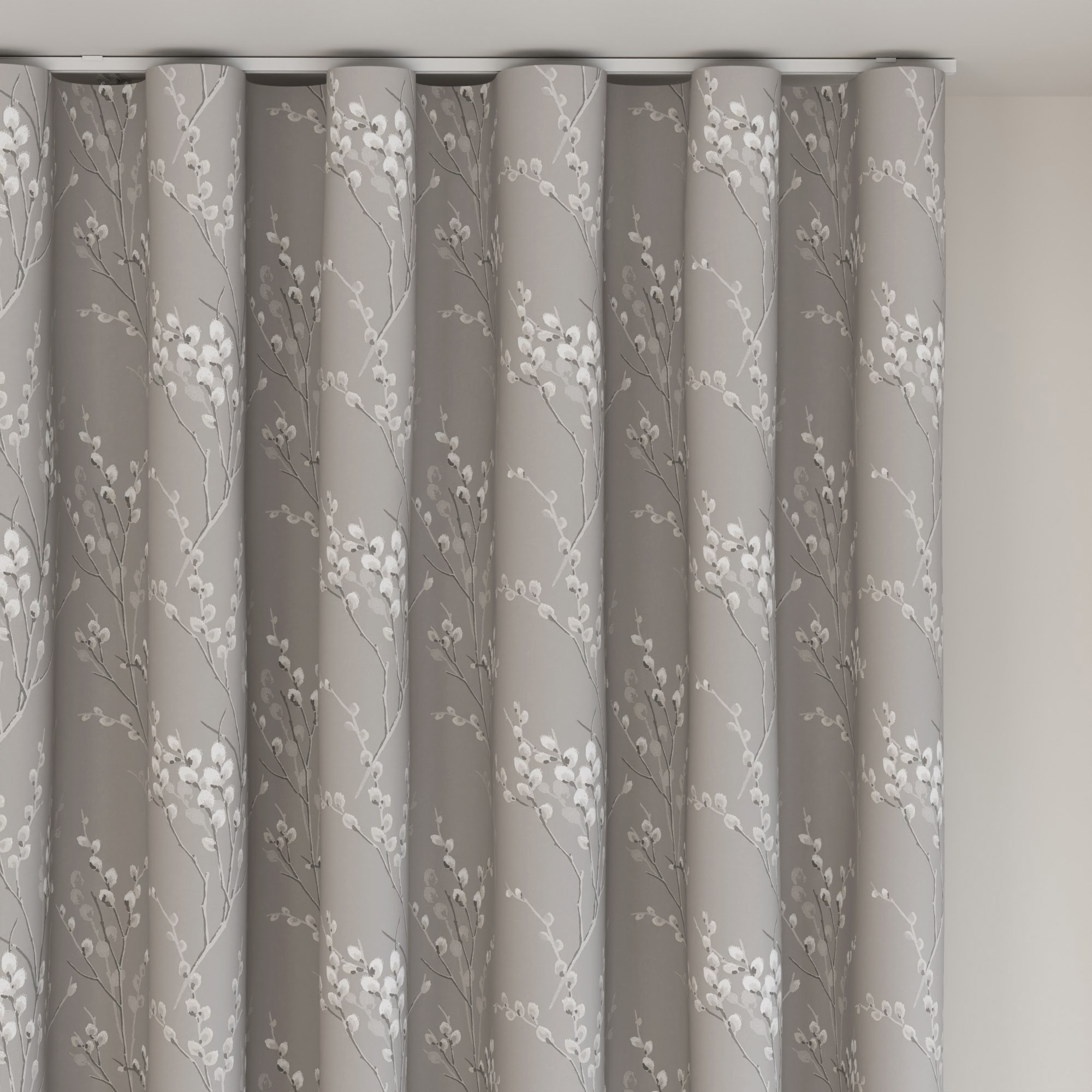 Laura Ashley Pussy Willow Steel Wave Curtain - Image 6