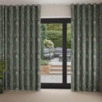 Laura Ashley Pussy Willow Fern Green Wave Curtain