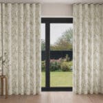 Laura Ashley Pussy Willow Ochre Yellow Wave Curtain