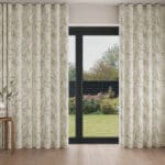 Laura Ashley Pussy Willow Ochre Yellow Wave Curtain