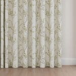 Laura Ashley Pussy Willow Ochre Yellow Wave Curtain