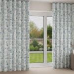 Laura Ashley Rambling Rector Blue Sky Wave Curtain