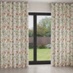 Laura Ashley Rosalind Pale Cranberry Wave Curtain
