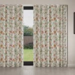 Laura Ashley Rosalind Pale Cranberry Wave Curtain