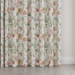 Laura Ashley Rosalind Pale Cranberry Wave Curtain