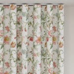 Laura Ashley Rosalind Pale Cranberry Wave Curtain