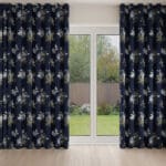 Laura Ashley Rosemore Midnight Wave Curtain