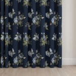 Laura Ashley Rosemore Midnight Wave Curtain