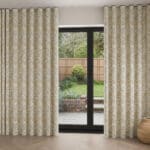 Laura Ashley Rowena Pale Gold Wave Curtain