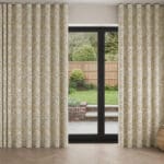 Laura Ashley Rowena Pale Gold Wave Curtain