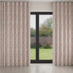 Laura Ashley Rowena Peony Pink Wave Curtain