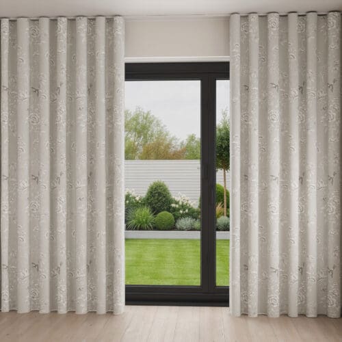 Laura Ashley Rowsham Natural Wave Curtain