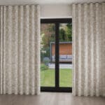 Laura Ashley Rye Dove Grey Wave Curtain