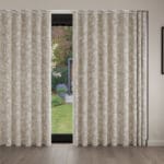 Laura Ashley Rye Dove Grey Wave Curtain