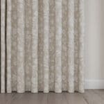Laura Ashley Rye Dove Grey Wave Curtain