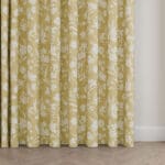 Laura Ashley Rye Gold Wave Curtain