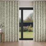 Laura Ashley Rye Hedgerow Green Wave Curtain