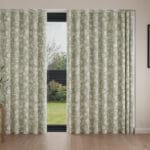 Laura Ashley Rye Hedgerow Green Wave Curtain